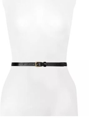 FRYE 20mm Leather Beaded Belt